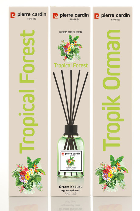 Pierre Cardin Reed Diffuser 110 ml – Tropical Forest – Tropik Orman Oda Kokusu