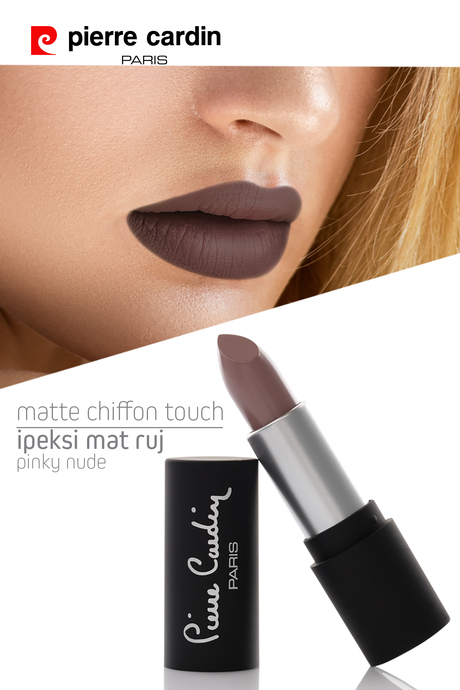 Pierre Cardin Matte Chiffon Touch Lipstick - Pinky Nude - 172