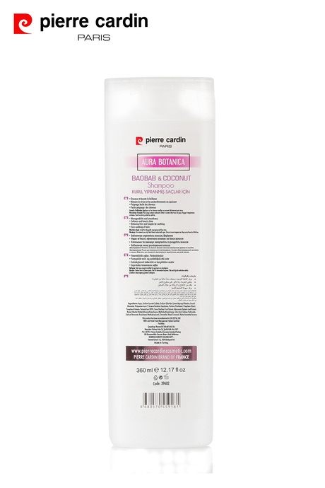 Pierre Cardin Aura Botanica Baobab & Hindistan Cevizi Özlü Şampuan 360 ML