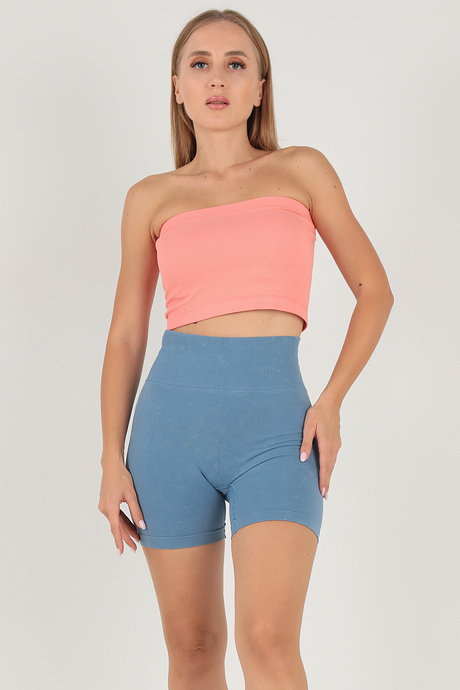 DoReMi Seamless Dikişsiz Normal Bel Kısa Kadın Tayt