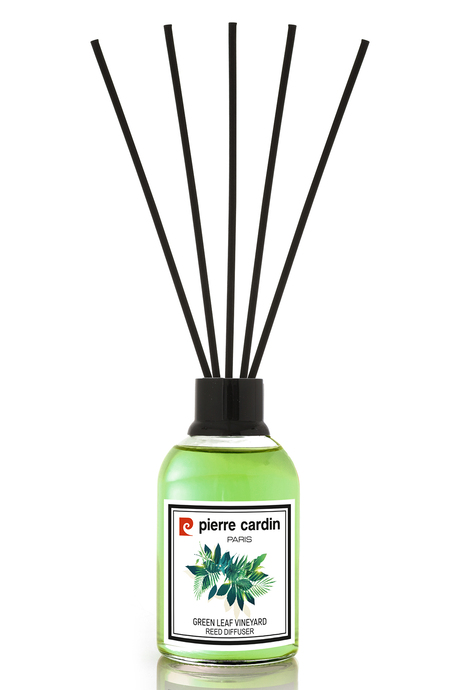 Pierre Cardin Reed Diffuser 110 ml -  Green Leaf Vineyard – Yeşil Yaprak Bağları Oda Kokusu