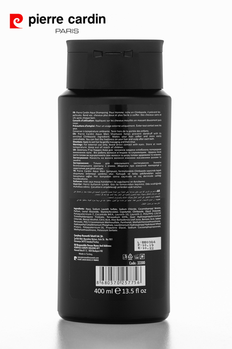 Pierre Cardin Aqua Provitamin B5, Keratin İçerikli Kepeğe Karşı Etkili Şampuan - 400 ML