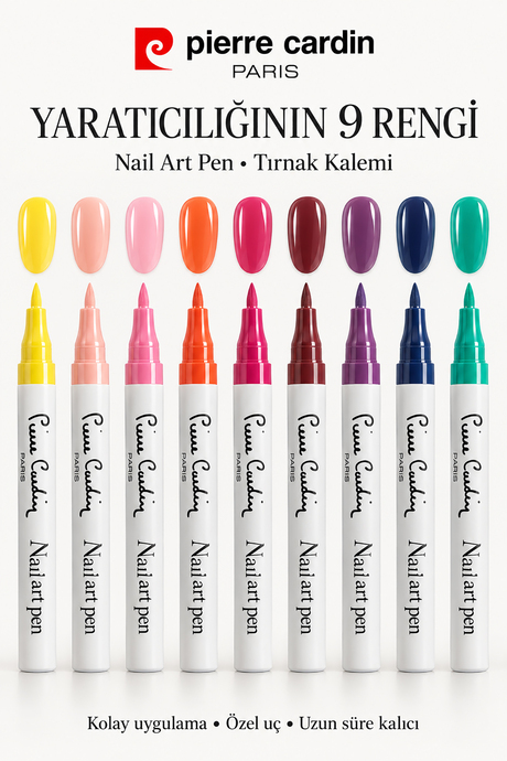 Pierre Cardin Nail Art Pen Tırnak Kalemi - Spring Green