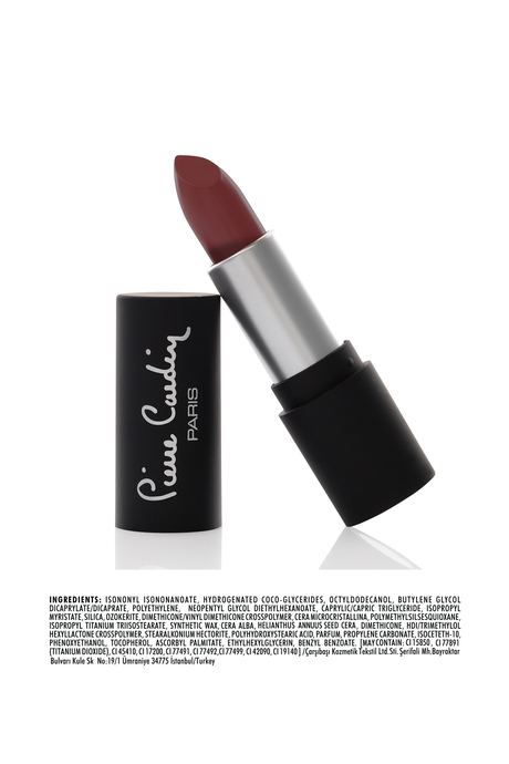 Pierre Cardin Matte Chiffon Touch Lipstick - Ruby Red -192