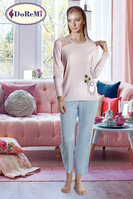 DoReMi Little Lamb Bayan Pijama Takımı