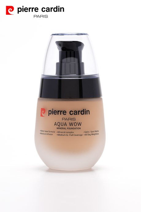 Pierre Cardin Aqua Wow Mineralli Su Bazlı Fondöten Tan Skin with Beige Warm