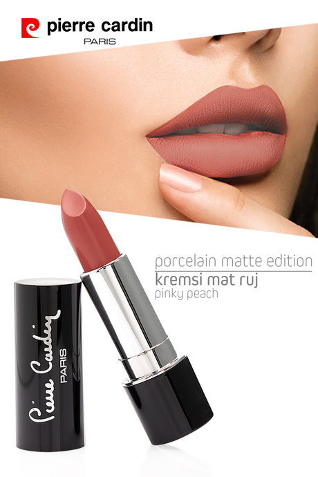 Pierre Cardin Porcelain Matte Edition Lipstick - Pinky Peach -207