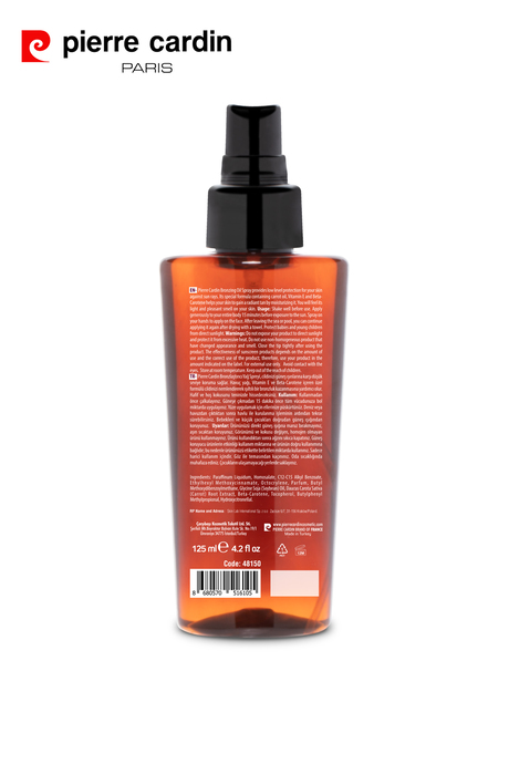 Pierre Cardin Bronzlaştırıcı Güneş Yağı 6 SPF Düşük Koruma - 125 ML