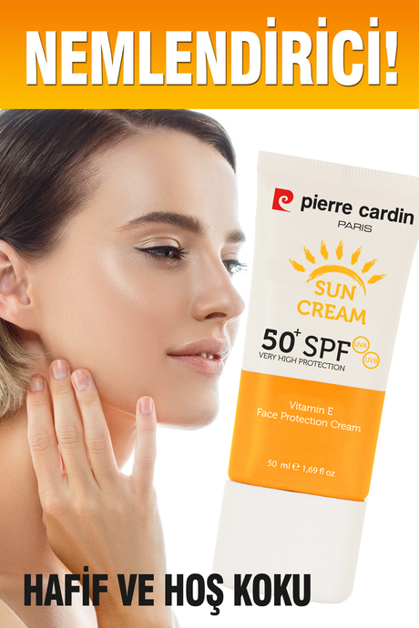 Pierre Cardin Yüksek Uv Korumalı Koyu Leke Önleyici Spf 50 Güneş Kremi Yüz Ve Tüm Vücut 50ml 